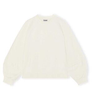 Ganni Cream Pullover / Crewneck